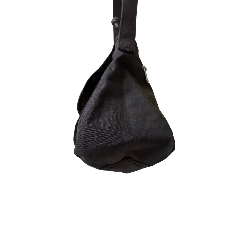 Kipling Black Aisling Nylon Crossbody Bag Adjustable Strap‎ Everyday Travel